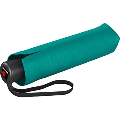Afbeelding van Paraplu I.200 Medium Duomatic met paraplutas, kleine zakparaplu drukknop, automatische en compacte paraplu, lichte stormbestendig
