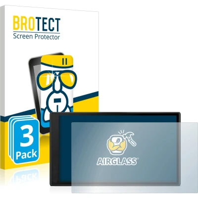 Afbeelding van BROTECT Screenprotector voor Garmin DriveSmart 66 Folie Beschermfolie Beschermglas transparant (3 Stuks)