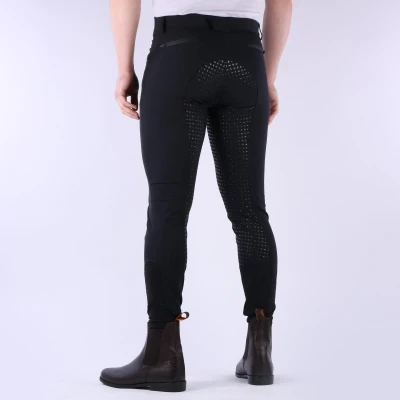 Afbeelding van Harry&#039;s Horse Rijbroek Liciano Full Grip Zwart Heren 56