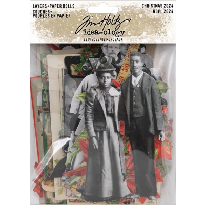 Afbeelding van Idea ology Tim Holtz Christmas 2024 Layers + Paper Dolls (TH94414)