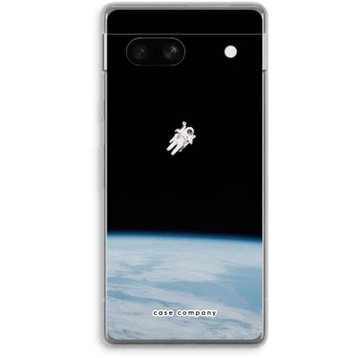 Afbeelding van Case Company® hoesje geschikt voor Google Pixel 7A Alone in Space Soft Cover Telefoonhoesje Bescherming aan alle Kanten en Schermrand