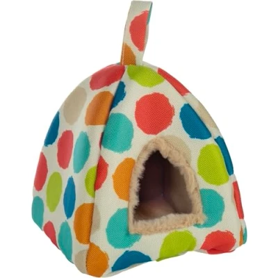 Afbeelding van Flamingo Slaapplaats Fizi Meerkleurig 31 x 26 6 cm Gezellige Rustplek voor Kleine Dieren