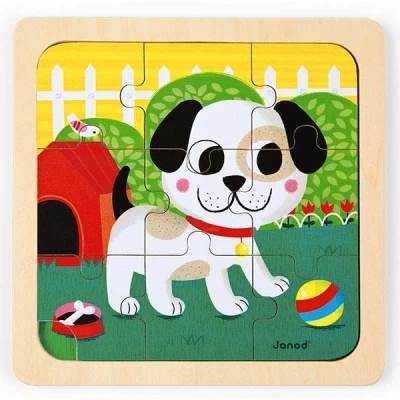 Afbeelding van Janod Puzzel Hond titus