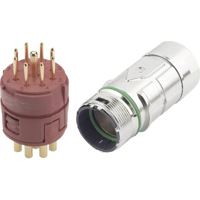 Afbeelding van EPIC® Stekkerverbinder M23 8+1 polig in set 75009701 KIT F6 POL MALE LAPP Inhoud: 1 set(s)