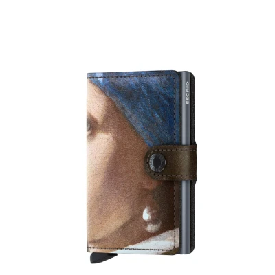 Afbeelding van Secrid Miniwallet Art Mauritshuis pearl earring Dames portemonnee