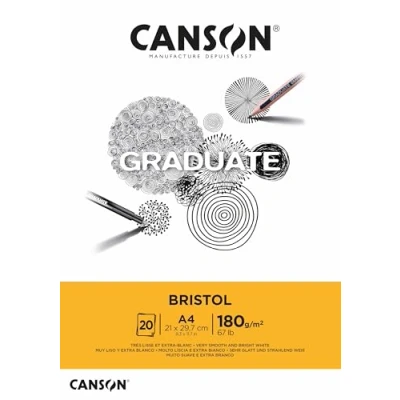 Afbeelding van Canson Graduate Bristol Kunstpapier 20 vel