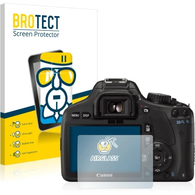 Afbeelding van BROTECT Screenprotector voor Canon EOS 550D Folie Beschermfolie Beschermglas transparant