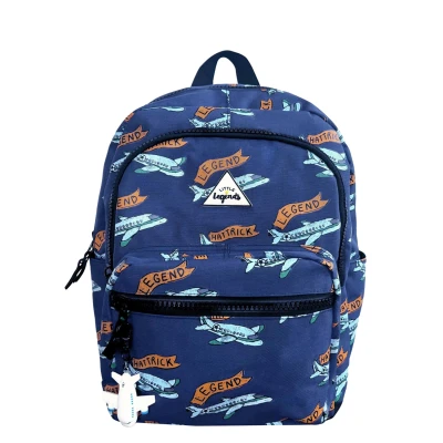 Afbeelding van LITTLE LEGENDS BACKPACK L FOOTBALL PLANE