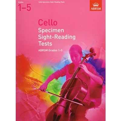Afbeelding van Cello Specimen Sight Reading Tests, ABRSM Grades 1 5
