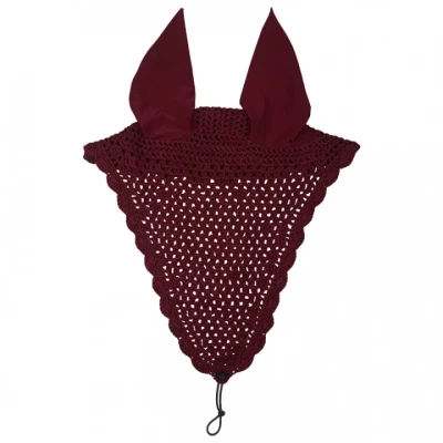 Afbeelding van QHP Lange Oornetjes Lungo Loop Bordeauxrood