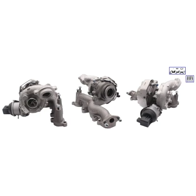 Afbeelding van ELSTOCK 91 1087 Turbocharger Uitlaatgasturbo, Pneumatisch geregeld stelelement (schakelaar) Met pakkingen VOLKSWAGEN: GOLF 6, Tiguan I
