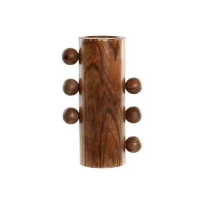 Afbeelding van Vaas Home ESPRIT Mangohout 10 x 28 cm