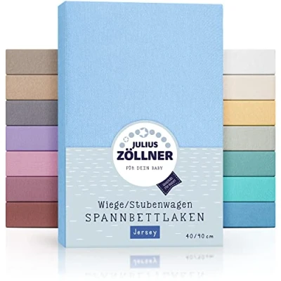 Image de JERSEY SPANNBETTUCH HELLBLAU (GRÖßE: 9040 CM)