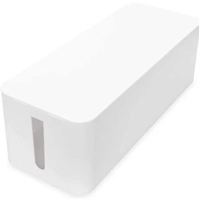 Afbeelding van Kabelbox kabelorganizer voor stekkerdozen Wit 407/134/154 mm