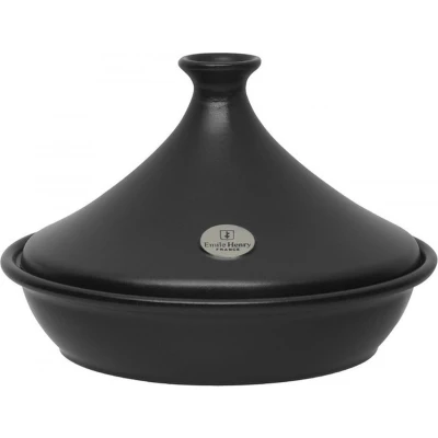 Afbeelding van Emile Henry Tajine Zwart Mat Ø32 Cm