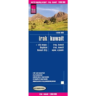 Afbeelding van Reise Know How Landkarte Irak, Kuwait 1 : 850.000