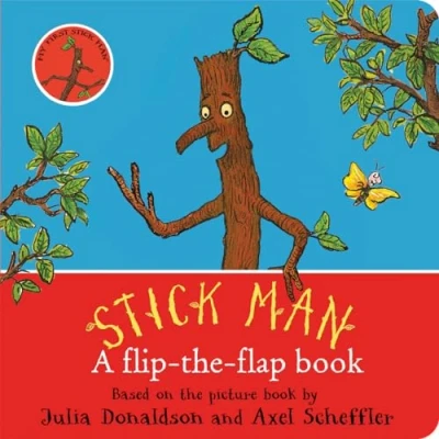 Afbeelding van Stick Man: A flip the flap book