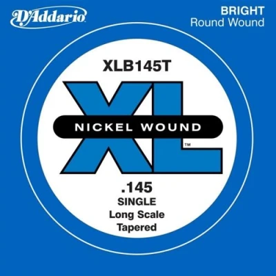 Image de D&#039;Addario XLB145T, diapason long, .145, sans surfilage Corde au détail filet nickel guitare basse