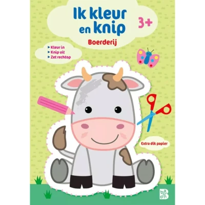Afbeelding van Ik kleur en knip: Boerderij