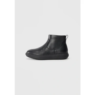 Afbeelding van Fitflop Enkellaarsjes met plateauzool, Dames, Maat: 41, All black Schoenen