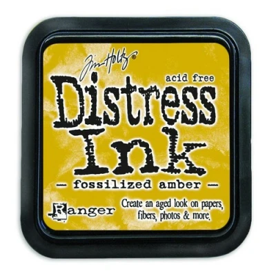 Afbeelding van Ranger Distress Inks pad fossilized amber TIM43225 Tim Holtz