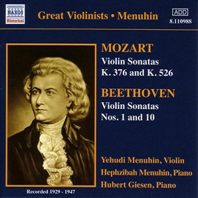 Afbeelding van Yehudi &amp; Hephzibah Menuhin Sonatas Volume 3 (CD)
