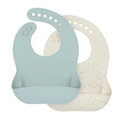 Afbeelding van Lässig Slab Silicone Blue/Nature 2 Pack