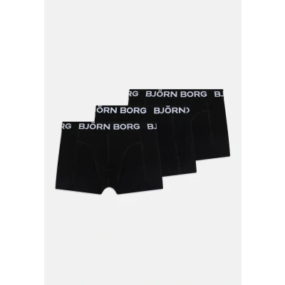 Afbeelding van Björn Borg 3 PACK Onderbroeken voor kinderen, Maat: 134/140, Black
