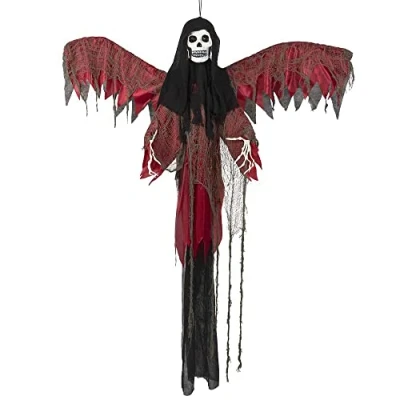 Afbeelding van Boland Decoratie Flying red reaper (198 cm) Horror