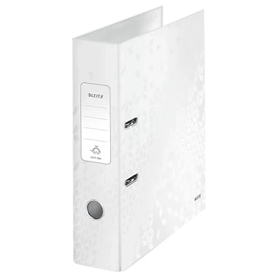 Afbeelding van Ordner Leitz Wow 1005 180 85mm karton A4 wit