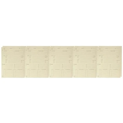 Afbeelding van Exacompta Ref. 445112E 25 proceduredocumenten glanzende kaart 25x32cm Ivoor