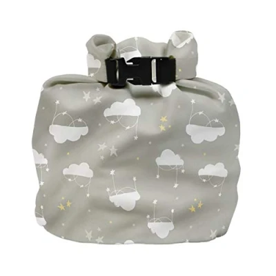 Image de Bambino Mio, Out &amp; About Sac de rangement pour couches imperméable et réutilisable Motif nautique