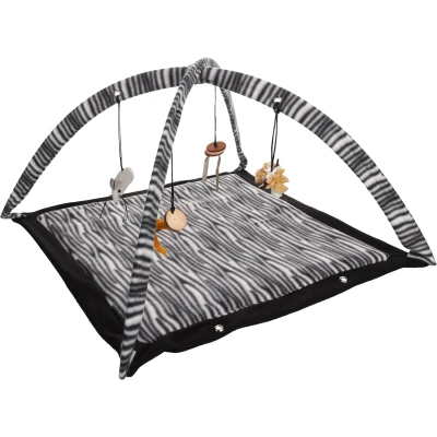 Afbeelding van Flamingo Zerba Speelgoed Katten Ps Speelmat 54,5x54,5x33cm 1st 137439
