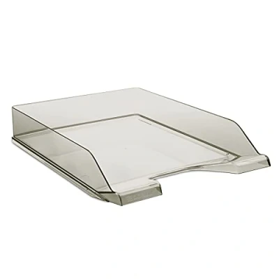 Afbeelding van DONAU Brievenbak standaard DIN A4 6 stuks van transparant polystyrol,