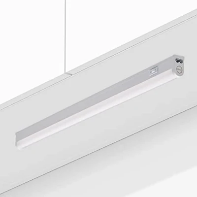 Afbeelding van Oktaplex Lighting Riga 9W LED onderkast keukenverlichting met schakelaar, warm wit 3000K uittrekbaar, lengte: 54cm