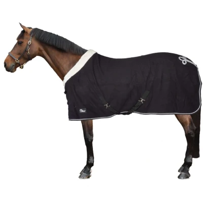 Afbeelding van Harry&#039;s Horse Fleecedeken Champion Zwart 155/205