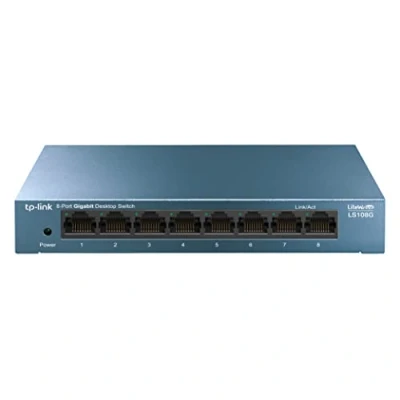 Image de Tp link LS108G network switch unmanaged gigabit ethernet (10/100/1000) bleu