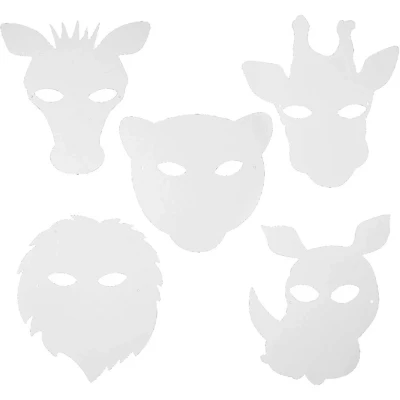 Afbeelding van Creativ company maskers jungledieren 16st