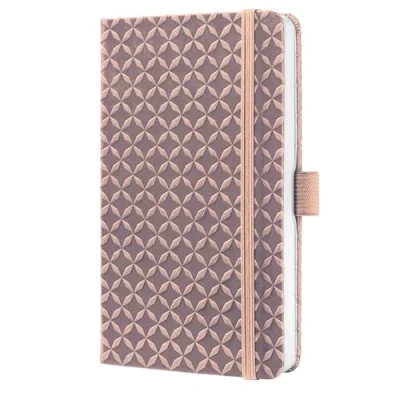 Afbeelding van Jolie notitieboek Flair A6 pearl rose gelinieerd hardcover SI JN136