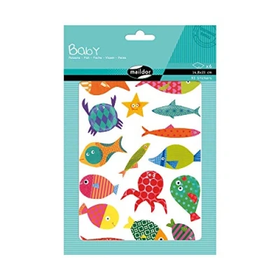 Image de MLDOR BABY 6 PL A5 POISSONS