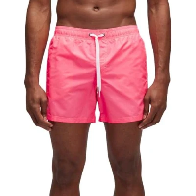 Afbeelding van Sundek heren Zwemshorts met steekzakken en logo in de kleur Roze, maat: L