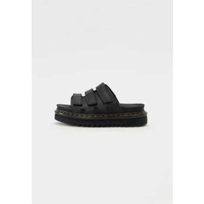 Afbeelding van Dr. Martens Raine Sandalen met plateauzool, Dames, Maat: 41, Black athena Leer