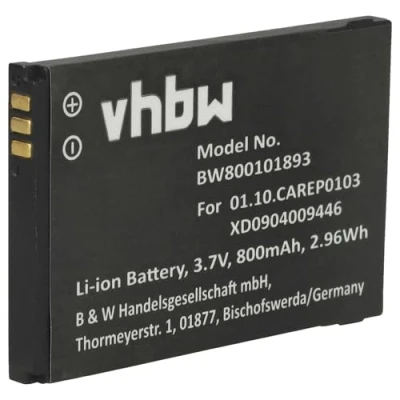 Afbeelding van vhbw Accu compatibel met Doro PhoneEasy 505 GSM smartphone (800 mAh, 3,7 V, Li Ion)