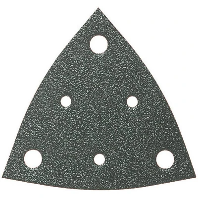 Afbeelding van Fein 63717116016 Deltaschuurpapier Met klittenband, Geperforeerd Korrelgrootte 240 Hoekmaat 80 mm 50 stuk(s)