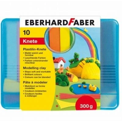 Image de Eberhard Faber 572010 Argile Pétrir, Kunststoffbox 10