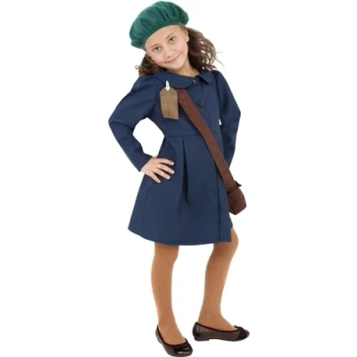 Afbeelding van Smiffys W2 Wereldoorlog Blauw Jurk met