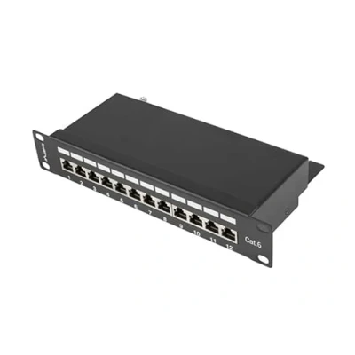 Afbeelding van Lanberg PPF6 9012 B patchpanel, Server accessoires, Zwart