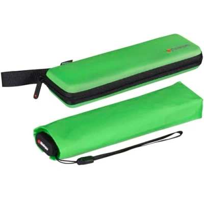 Afbeelding van Knirps Ultra US.050 Slim Manual Zakparaplu Ultralicht en plat Stormbestendig Winddicht 21 cm, Groen