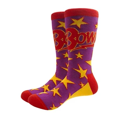 Afbeelding van David Bowie Stars Infill Sokken EU 40 45 Multicolours
