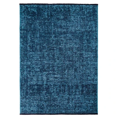 Afbeelding van Vintage Vloerkleed Liora Blauw 160x230 Cm
